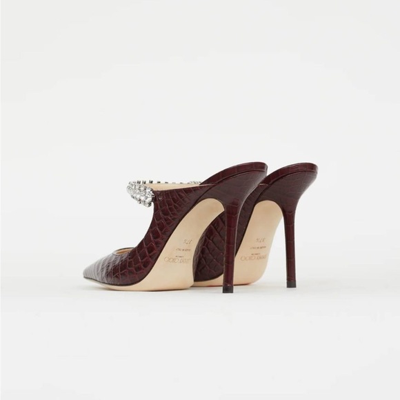 Jimmy Choo bing 100 pumps CCL burgundy - Picture 9 of 9